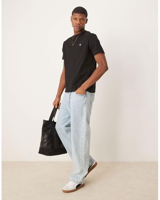 Calvin Klein Black Logo Back Print T-shirt for men