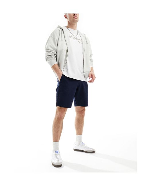 ASOS White Slim Stretch Regular Length Chino Shorts for men