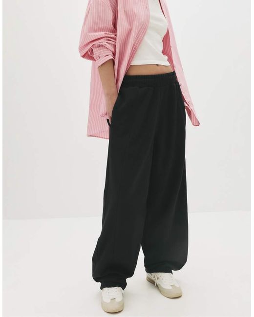 Pull&Bear Pink Barrel Fit Sweatpants