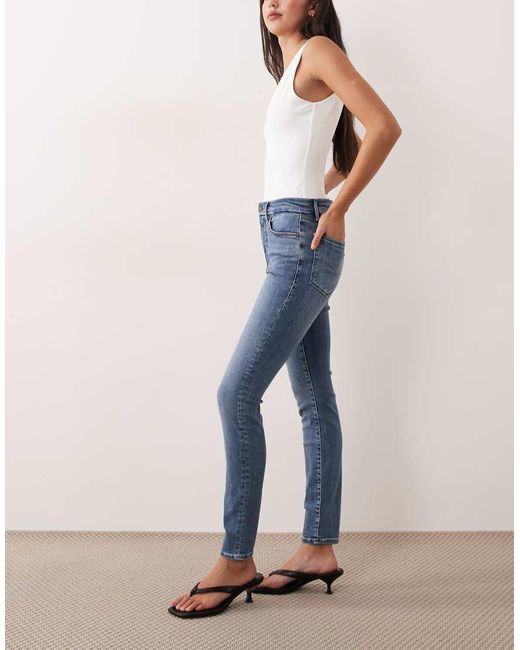 GOOD AMERICAN Blue Good Legs Skinny Jeans