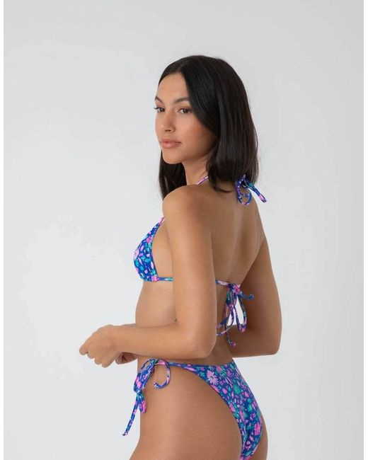 Bright Swimwear Blue Maria Sky Adjustable Bikini Bottom