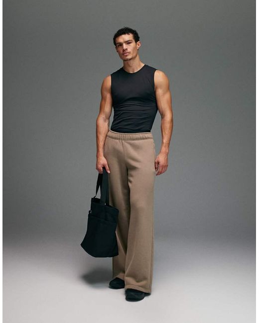 4505 Gray Seamless Physique Defining Muscle Fit Compression Base Layer Singlet for men
