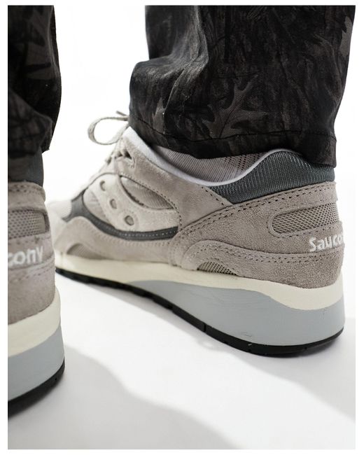 Saucony Black Shadow 6000 Runner Trainers for men