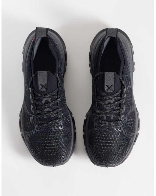 On Shoes Black Cloud X Tempo Training Trainers
