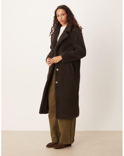 Cappotto Lungo di Threadbare in Natural
