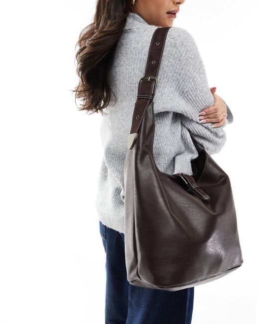 Pull&Bear Gray – weicher city-shopper