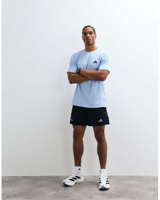 Adidas Originals White Adidas Training Essentials T-shirt for men