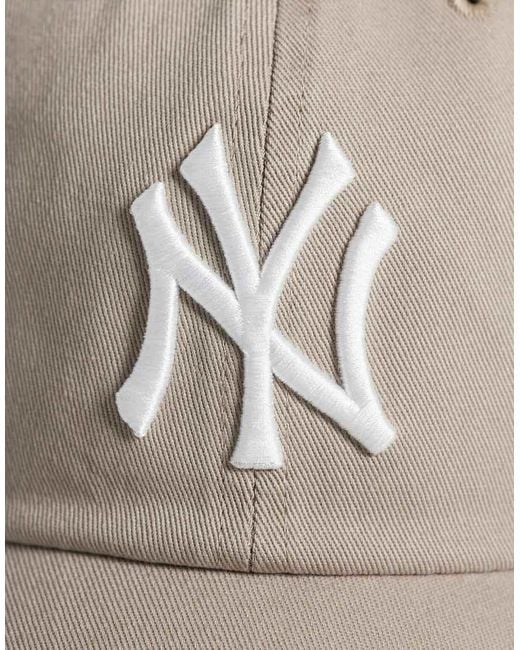 '47 Natural Ny Yankkes Clean Up Cap