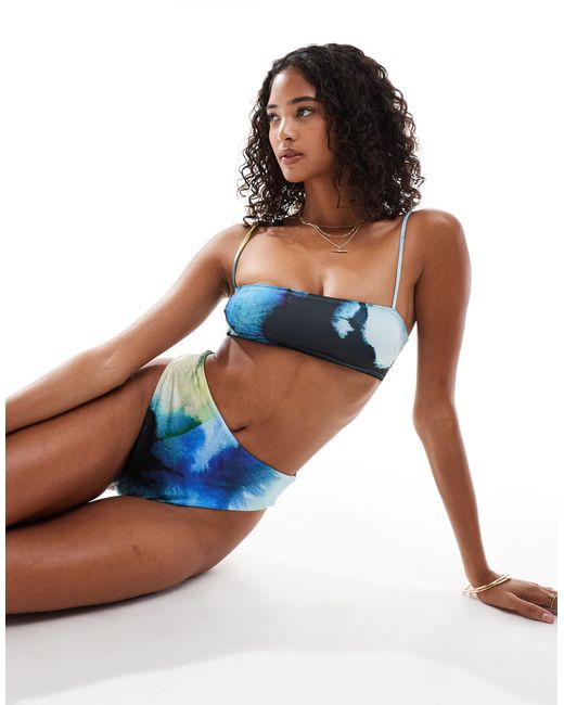 Mina - bas ASOS en coloris Blue
