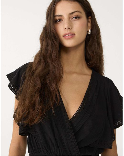 Stradivarius Black – minikleid
