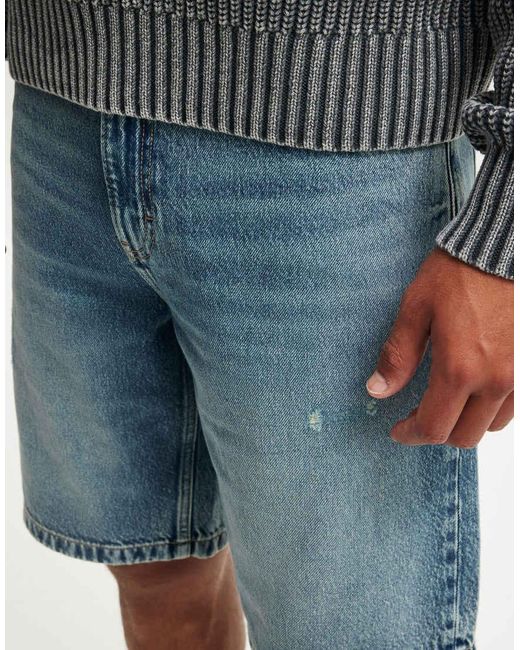 Cotton On Blue Denim Jorts for men
