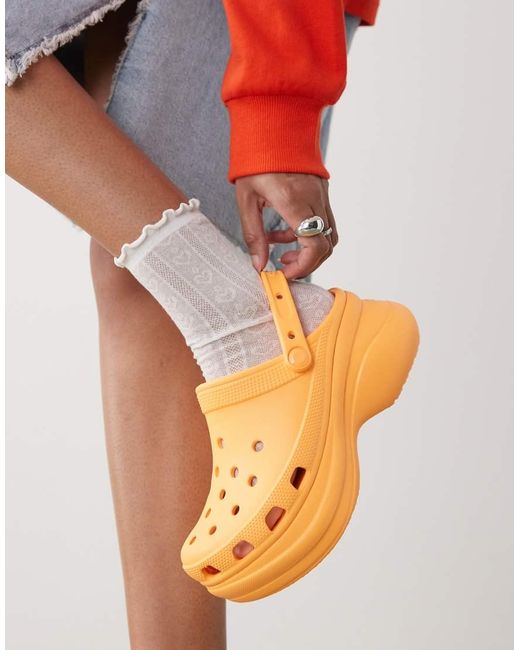 CROCSTM Orange Bae Clogs