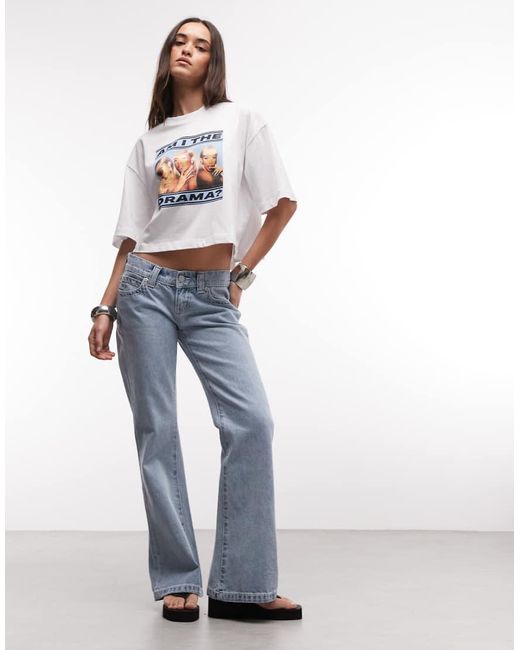 ASOS White X Cardi B Official Merch License Boxy Printed T-shirt