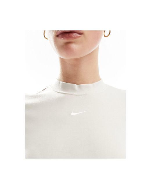 Nike White Essentials Midi Dress