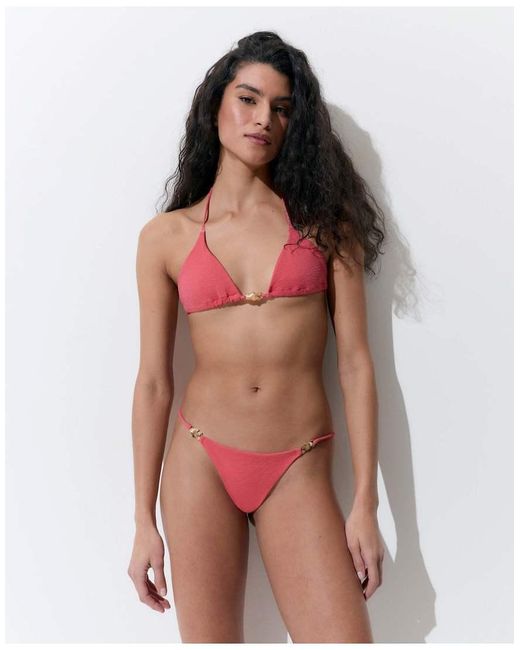Bluebella Red Cadiz Bikini Top