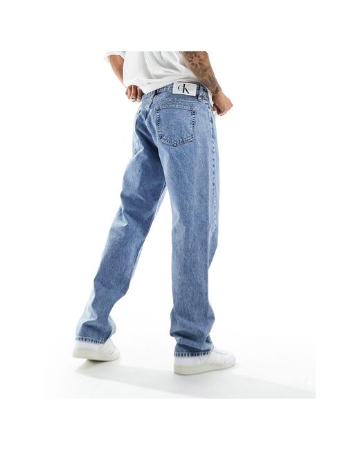 Calvin Klein Blue 90's Straight Leg Jeans for men