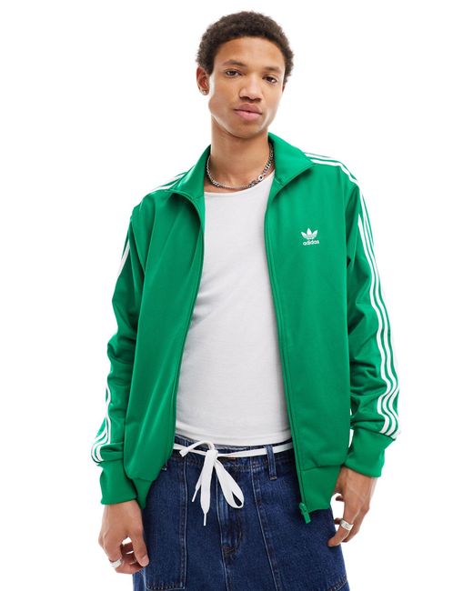 Firebird - giacca sportiva di Adidas Originals in Green da Uomo