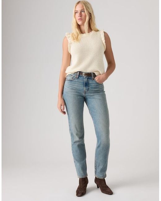 Levi's Blue Wedgie Slim Jeans