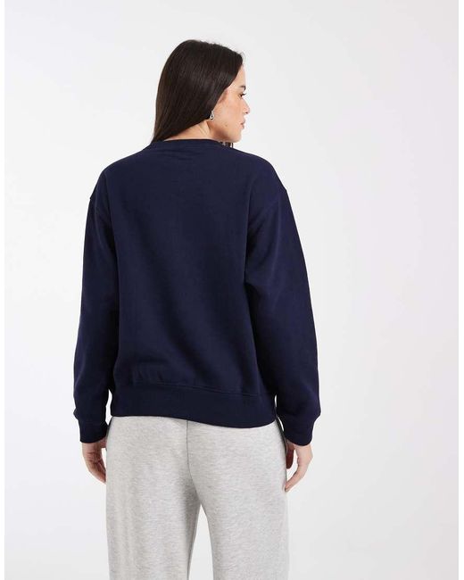 Gap Blue Heritage Logo Sweatshirt