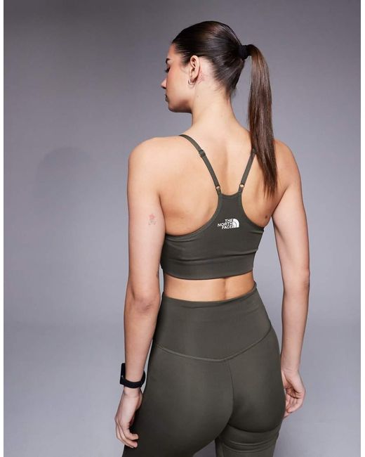 The North Face Gray Flex Training Bra