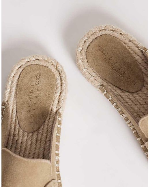 ASOS Brown Joan Espadrille Loafers With Tassels