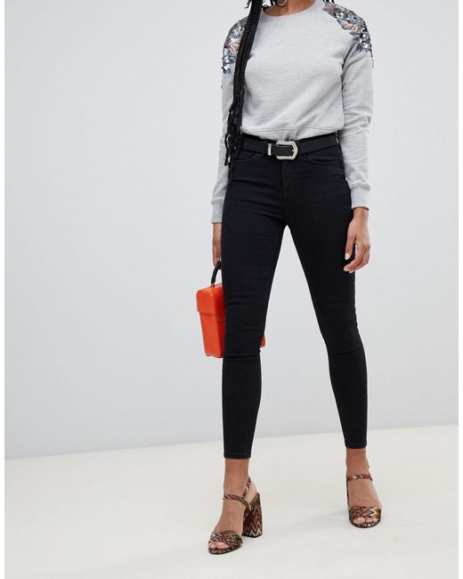 miss selfridge black jeans
