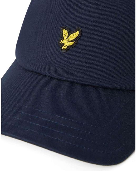 Lyle & Scott Blue Headwear Piped Cap for men