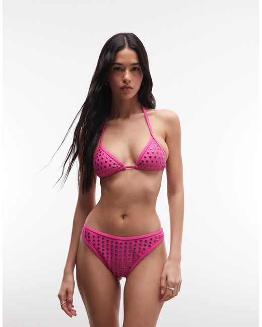 Haut Collusion en coloris Pink