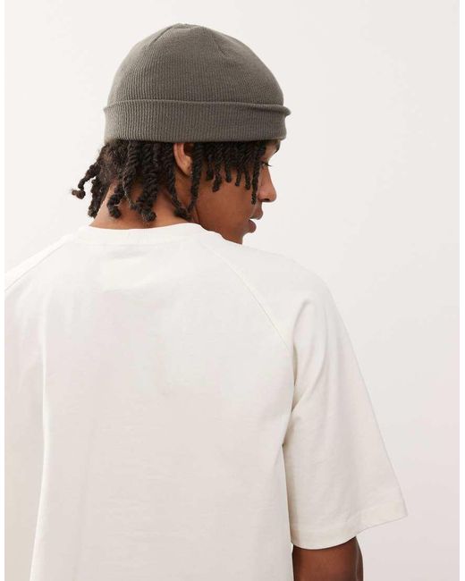 Champion White Beanie for men