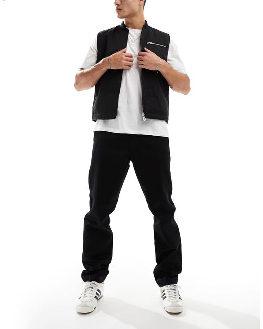 Carhartt – master – locker geschnittene hose in Black für Herren