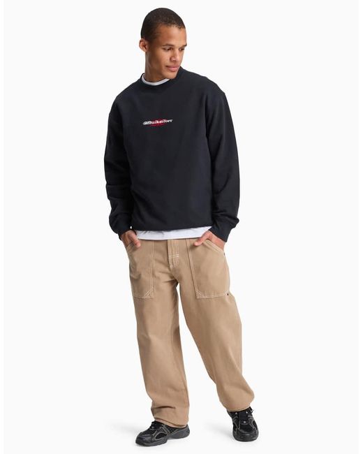 Quiksilver Blue Mercury Trident Sweatshirt for men