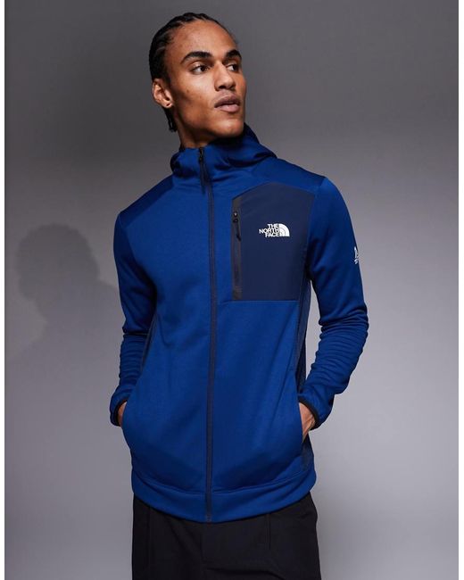 The North Face Blue Mountain Athletics Full Zip Fleece Jacket for men