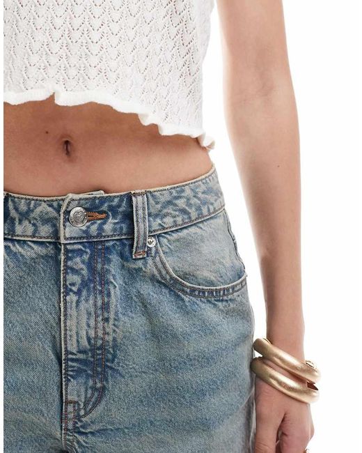 Miss Selfridge Blue baggy Jeans
