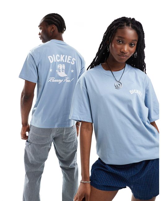 Dickies Blue Petersburg Short Sleeve T-shirt