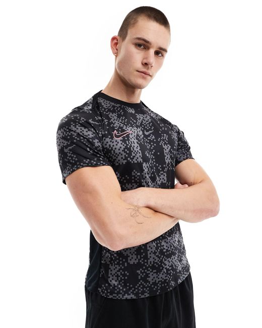 Nike Football Gray Academy T-shirt for men