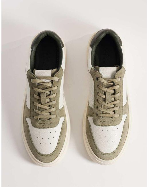 ASOS Green Panelled Trainers for men