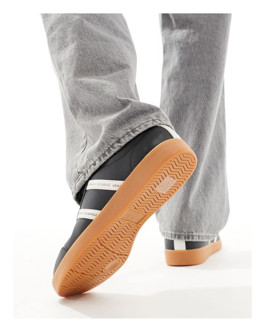 Zapatillas Armani Exchange de hombre de color Gray