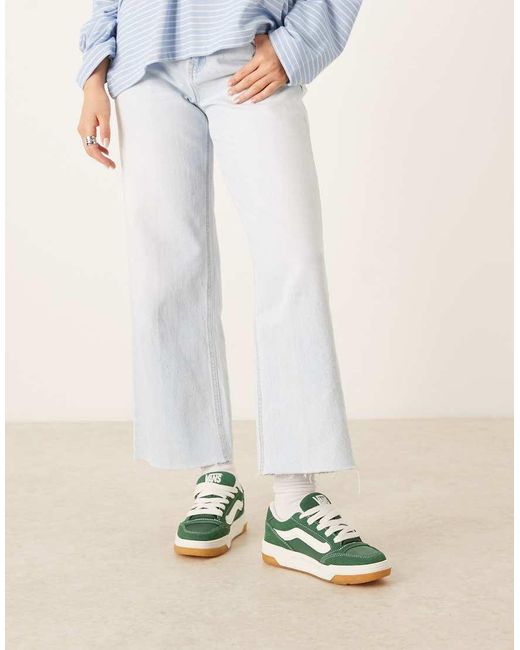 Vans Green Hylane Nylon Sneakers