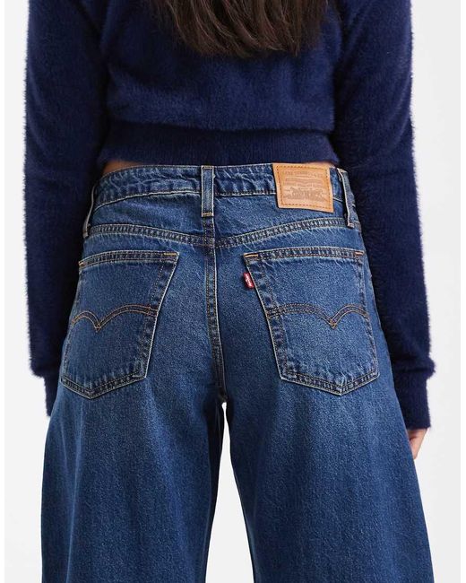 Levi's Blue baggy Dad Barrel Jeans