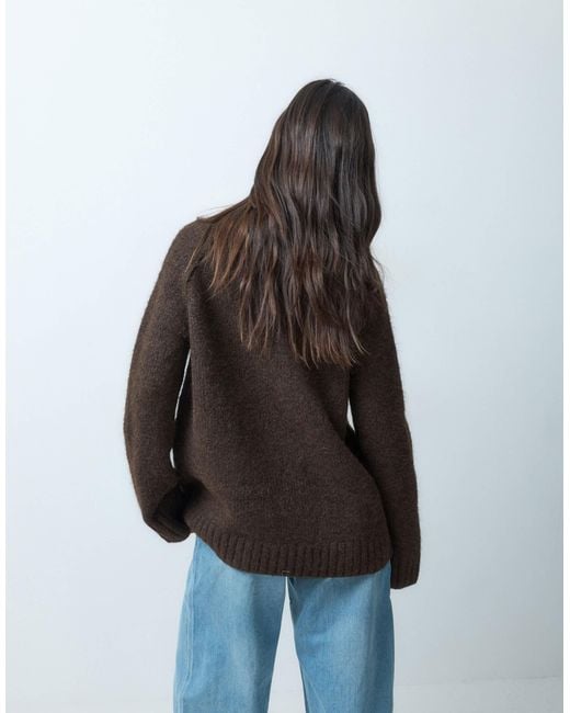 ASOS Brown Oversize-strickpullover