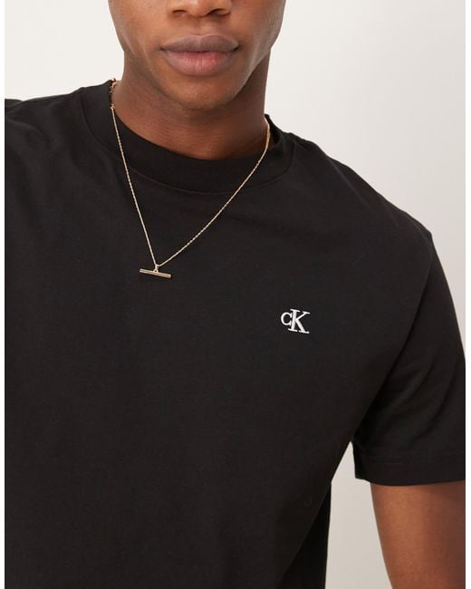 Calvin Klein Black Logo Back Print T-shirt for men