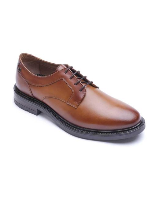 Base London Brown Carter Lace Up Shoe for men