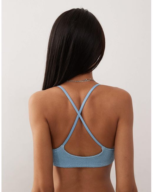 Weekday Blue – bikinioberteil