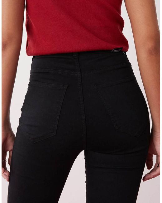 Dr. Denim Black Solitaire High Waist Super Skinny Jeans