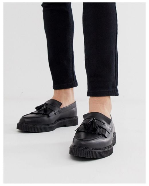 mens wide fit loafers