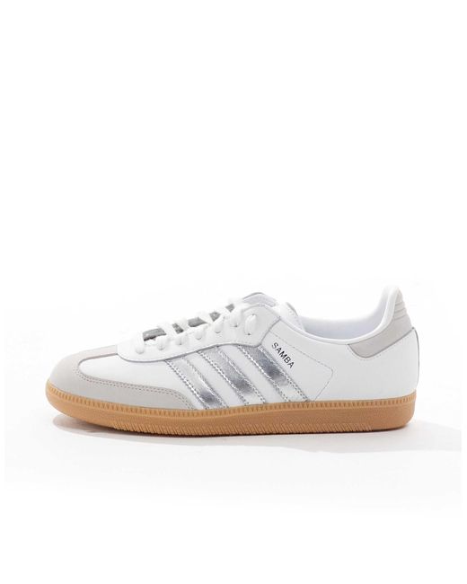 Adidas Originals Gray Samba Og Trainers for men