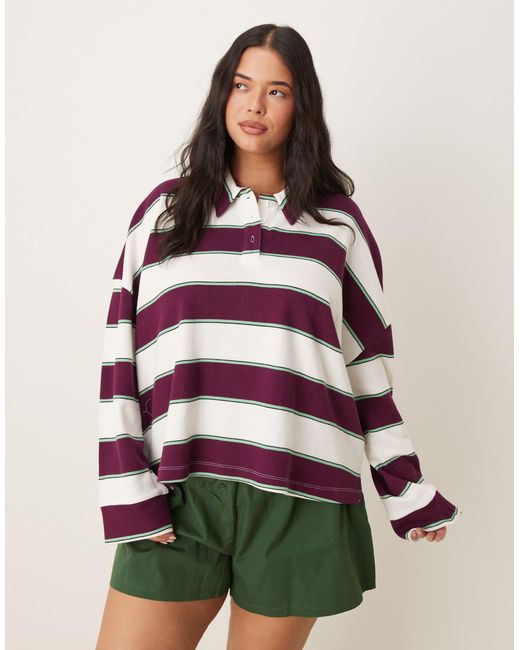 Asos design curve - ensemble ASOS en coloris Red