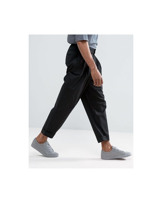 Pantalon ballon large ASOS pour homme en coloris Noir | Lyst