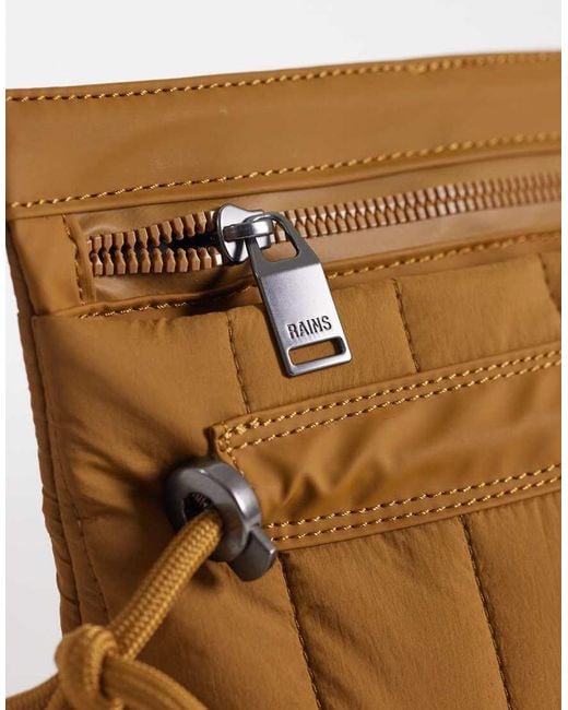 Rains Brown 21010 Koya Water Repellent Cross Body Bag