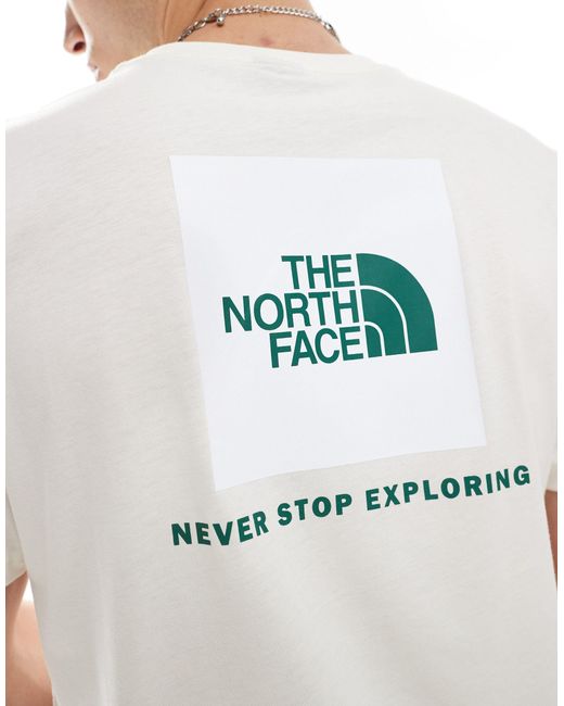 The North Face White Redbox Backprint T-shirt